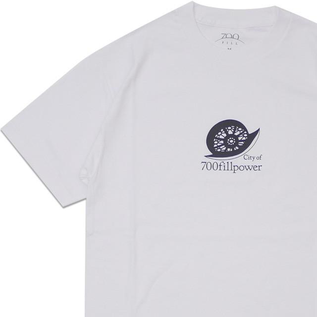 【数量限定特別価格】 新品 セブンハンドレッドフィル 700fill Cupertino Tee WHITE ホワイト 700フィル 200008231040｜cliffedge