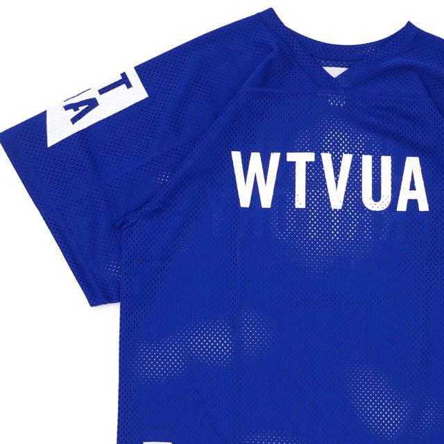 WTAPS 【数量限定特別価格】 新品 ダブルタップス QB/TEE.POLY BLUE 