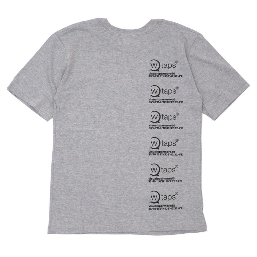 WTAPS 新品 ダブルタップス GPS S/S TEE Tシャツ GRAY グレー メンズ 