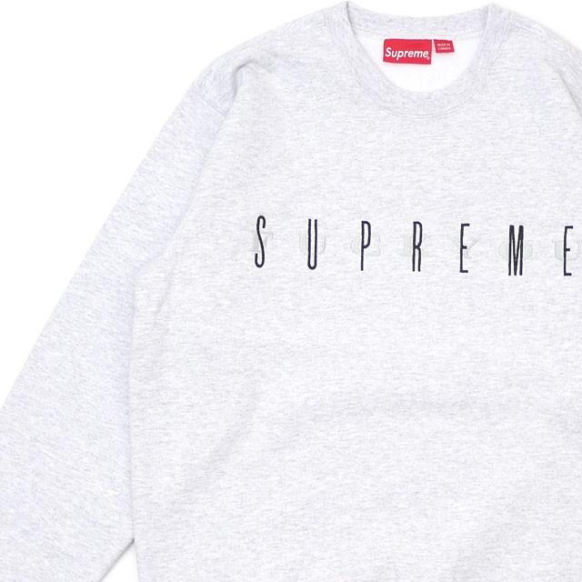 Supreme 新品 シュプリーム SUPREME Fuck You Crewneck スウェット ASH  