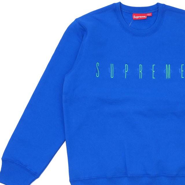 新品 シュプリーム SUPREME Fuck You Crewneck スウェット BRIGHT BLUE  