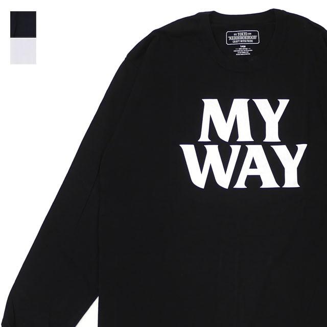 新品 ネイバーフッド Neighborhood My Way C Tee Ls 長袖tシャツ メンズ 新作 192pcnh Lt12 Tops クリフエッジ 通販 Yahoo ショッピング