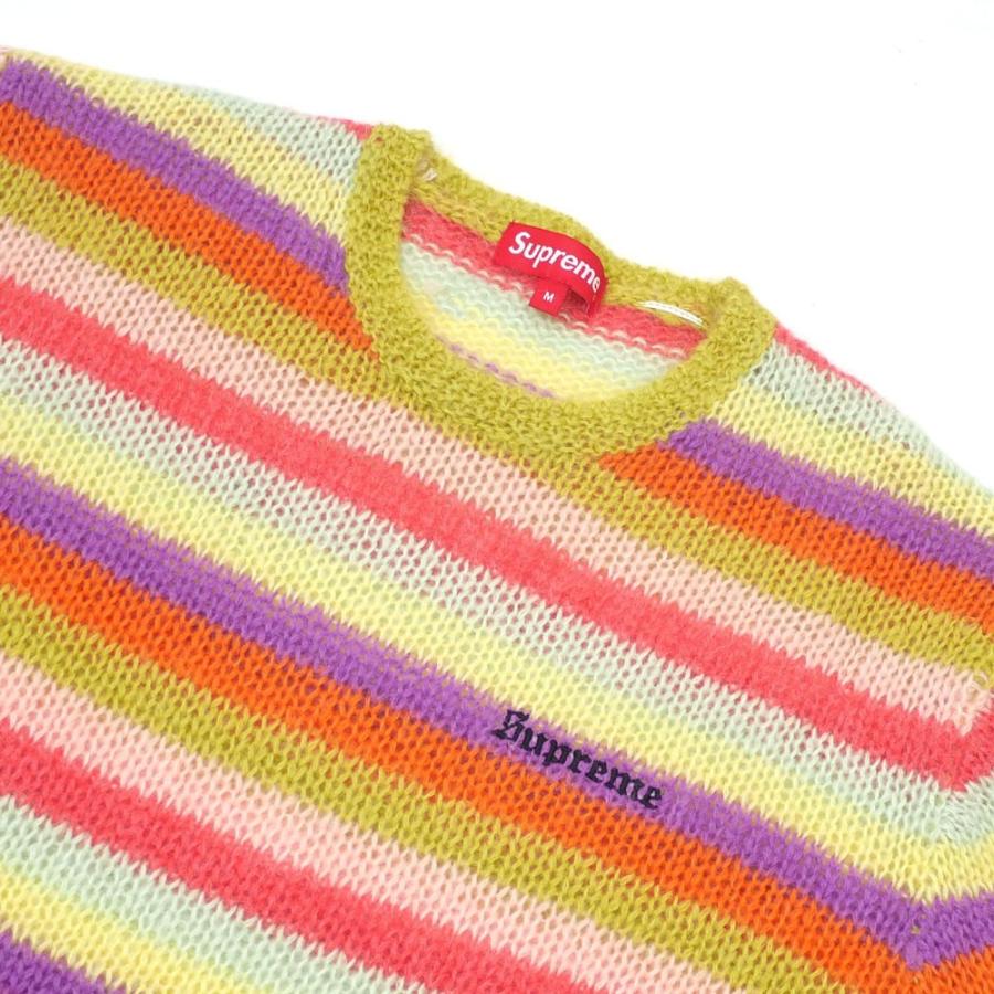Supreme 新品 シュプリーム SUPREME Stripe Mohair Sweater ニット 
