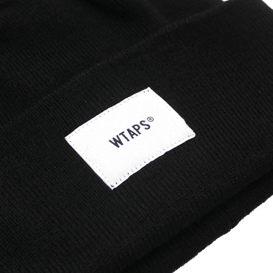 帽子 WTAPS BEANIE 02 BLACK 192MADT-HT02 WTAPS 新品 ダブルタップス BEANIE 02 BEANIE.ACRYLIC ビーニー