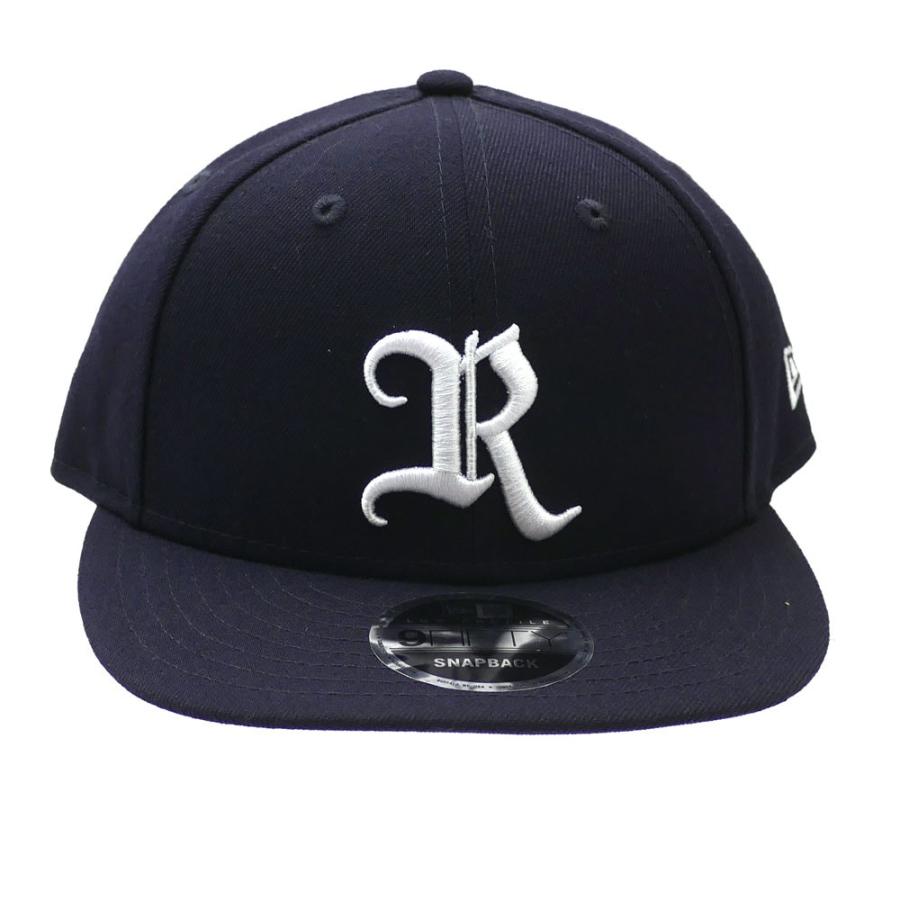【RHC】Ron Herman ロンハーマン ロゴ刺繍キャップ ブラックネイビー RHC Ron Herman 新品 ロンハーマン x ニューエラ NEW ERA 9FORTY