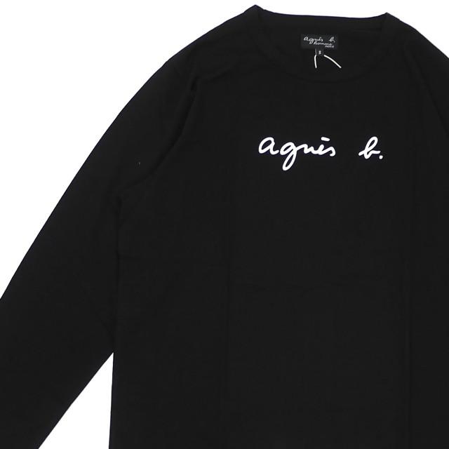 新品 アニエスベー オム Agnes B Homme Ts Logo L S Tee 長袖tシャツ Black ブラック 黒 メンズ 新作 Tops クリフエッジ 通販 Yahoo ショッピング