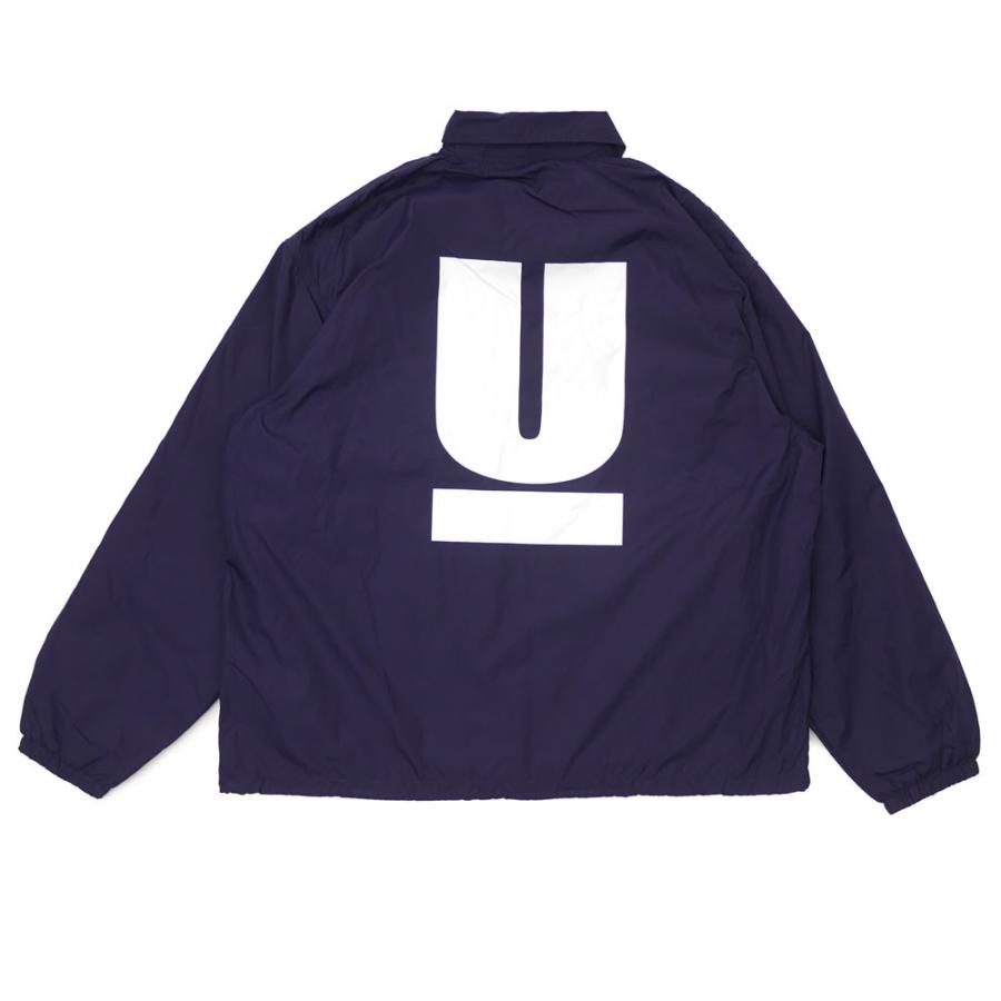 新品 アンダーカバー UNDERCOVER MUU9201-07 WIDE COACH JACKET U コーチ ジャケット Uロゴ NAVY ネイビー 紺 メンズ 225000416537 OUTER｜cliffedge｜02