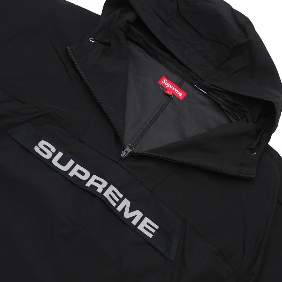 新品 シュプリーム SUPREME Heavy Nylon Anorak アノラック ジャケット BLACK ブラック 黒 メンズ 418000891041 OUTER Heavy Nylon