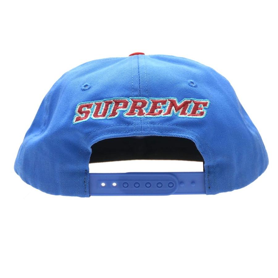 正規品　Supreme キャップ　帽子　アラビックロゴ　ブルー　水色 正規品Supreme キャップ帽子アラビックロゴブルー水色