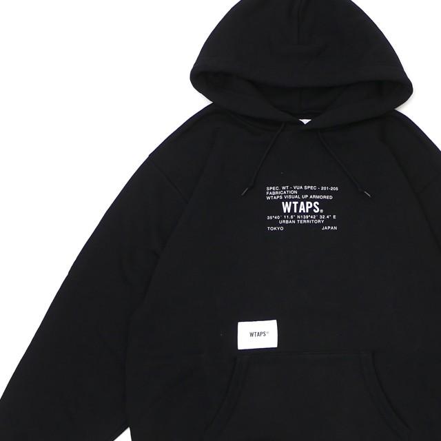 WTAPS 新品 ダブルタップス ACADEMY HOODED SWEATSHIRT BLACK メンズ 