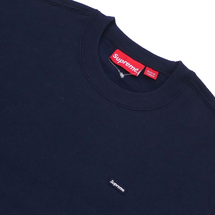Supreme Small Box Crewneck スウェット ネイビー L Supreme 新品 シュプリーム SUPREME Small Box Crewneck クルー