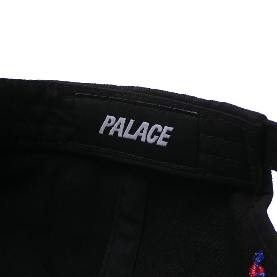 Palace Pロゴ キャップ 黒 PALACE Skateboards 'P Logo 6 Panel Cap'Pロゴ 6パネル