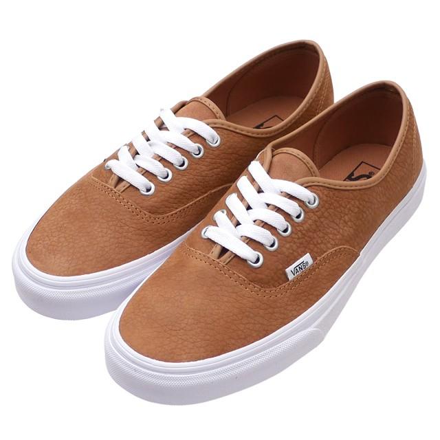 os grain leather authentic vans