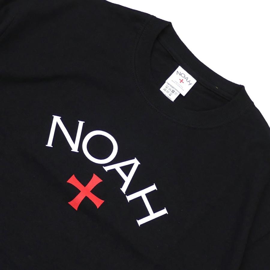 NOAH 新品 ノア NOAH CORE LOGO TEE Tシャツ BLACK ブラック 黒 メンズ