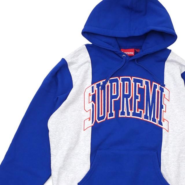 Buy Supreme Paneled Arc Hooded Sweatshirt 'Royal Blue' - FW19SW33 ROYAL BLUE