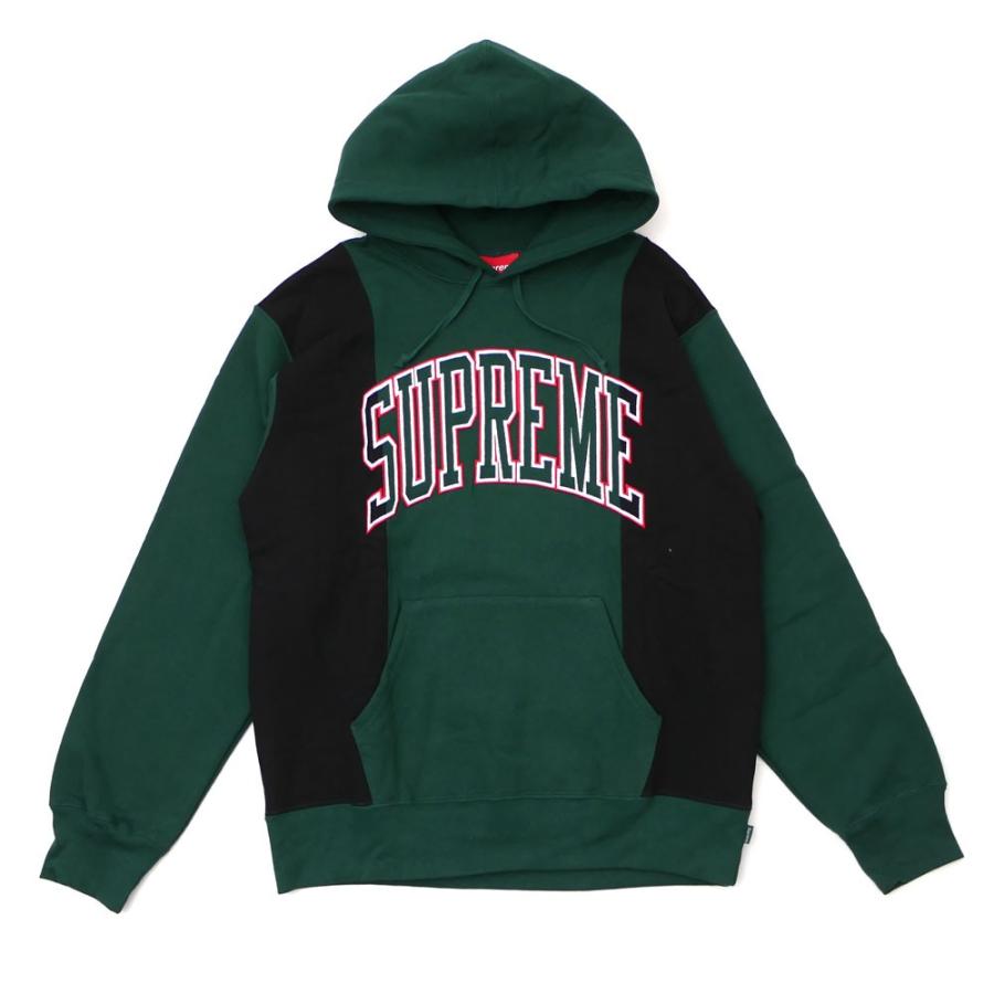 新品 シュプリーム SUPREME Paneled Arc Hooded Sweatshirt パーカー DARK GREEN グリーン 緑 メンズ 418000920055 SWT/HOODY Paneled Arc Hooded
