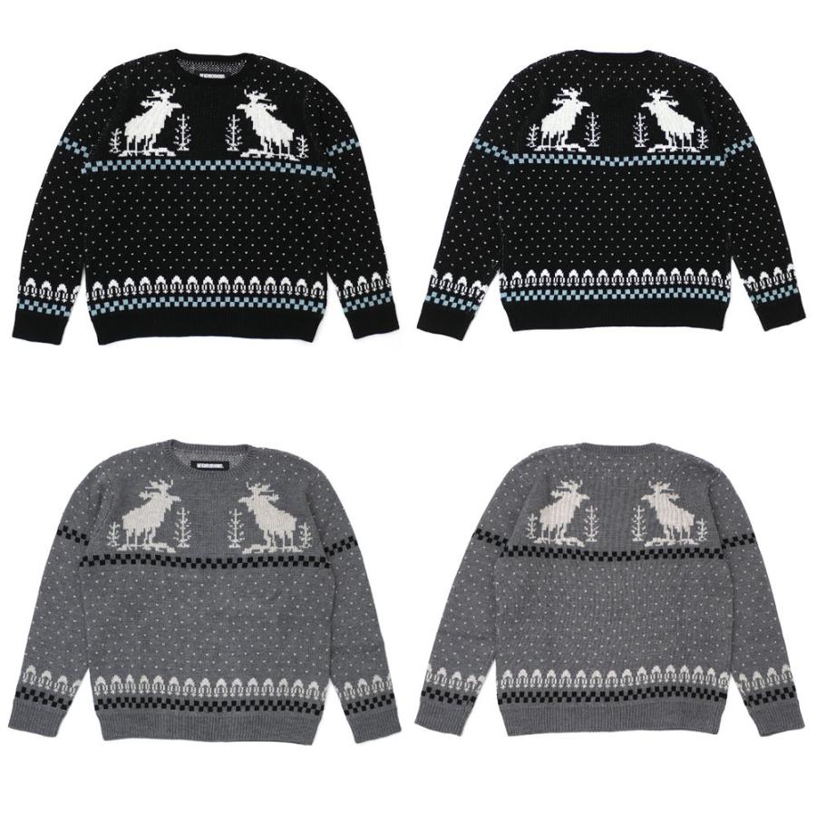 NEIGHBORHOOD 新品 ネイバーフッド CARIBOU/AW-KNIT.LS ニット