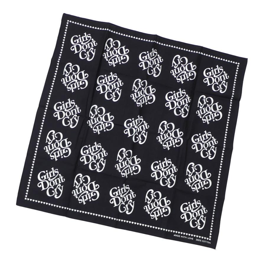 Girls Don’t Cry GDC バンダナ ブラック Girls Don't Cry GDC バンダナ ブラック Girls Don't Cry Logo Bandana