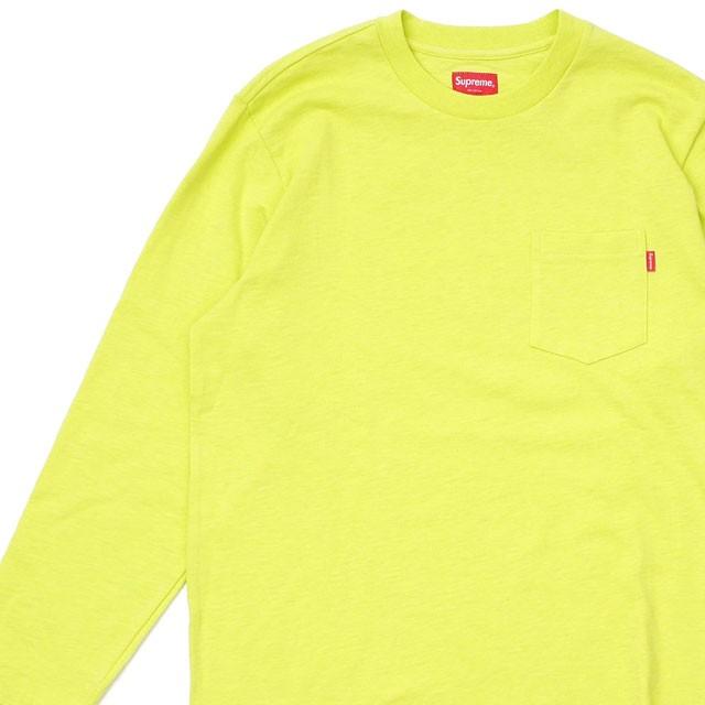 Supreme 新品 シュプリーム SUPREME L/S Pocket Tee 長袖Tシャツ