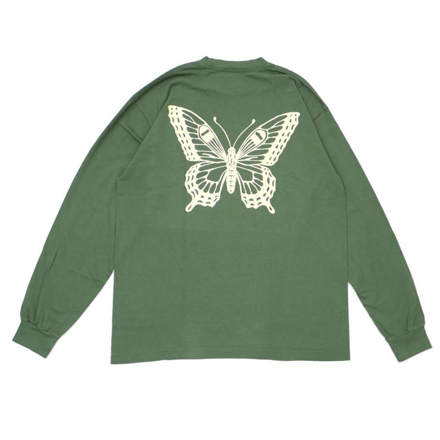 新品 ガールズドントクライ Girls Don't Cry BUTTERFLY L/S T