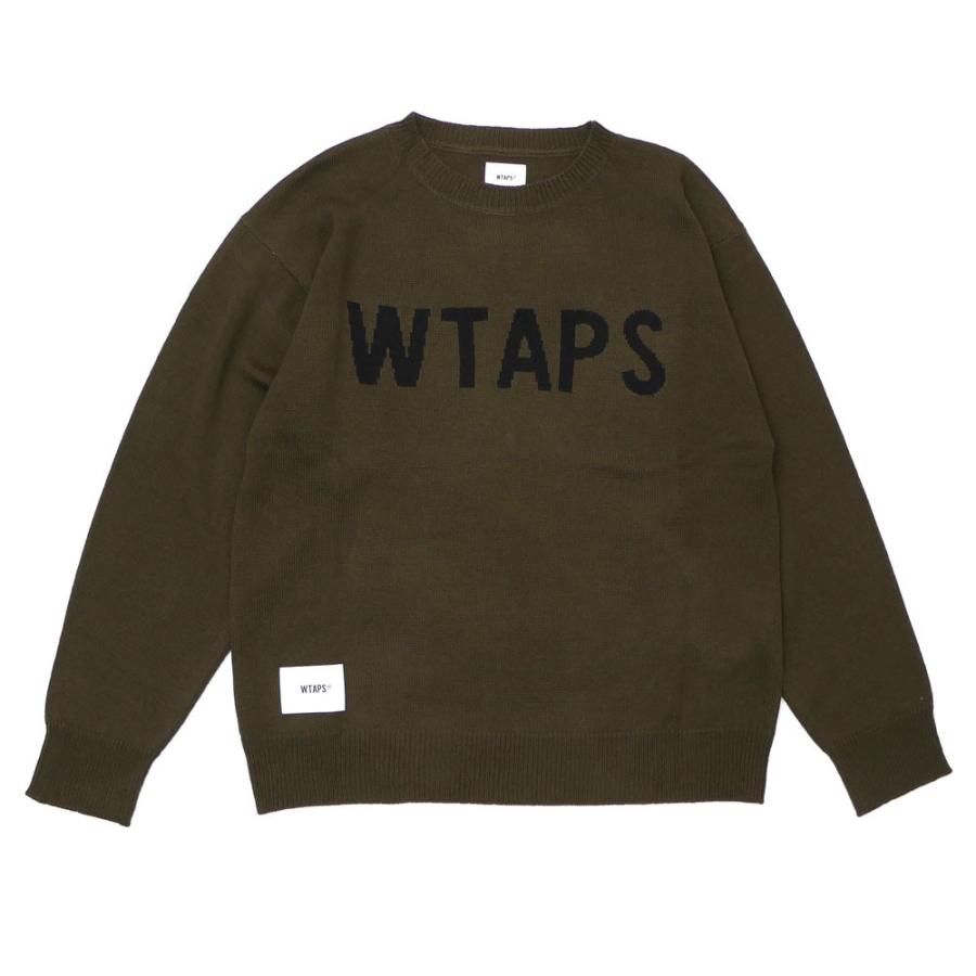 新品 ダブルタップス WTAPS DECK SWEATER ニット セーター メンズ 192MADT-KNM01 (W)TAPS  231000384045 TOPS