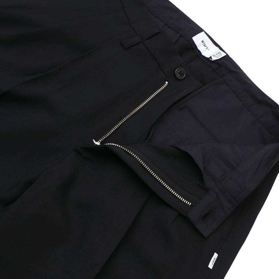 WTAPS 新品 ダブルタップス TUCK 01 TROUSERS パンツ BLACK