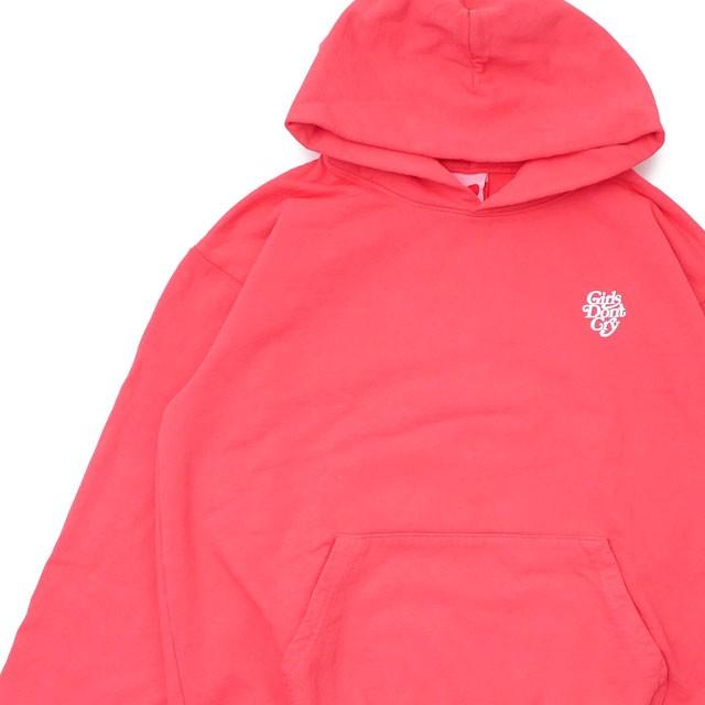 新品 ガールズドントクライ Girls Don't Cry LOGO HOODY スウェット