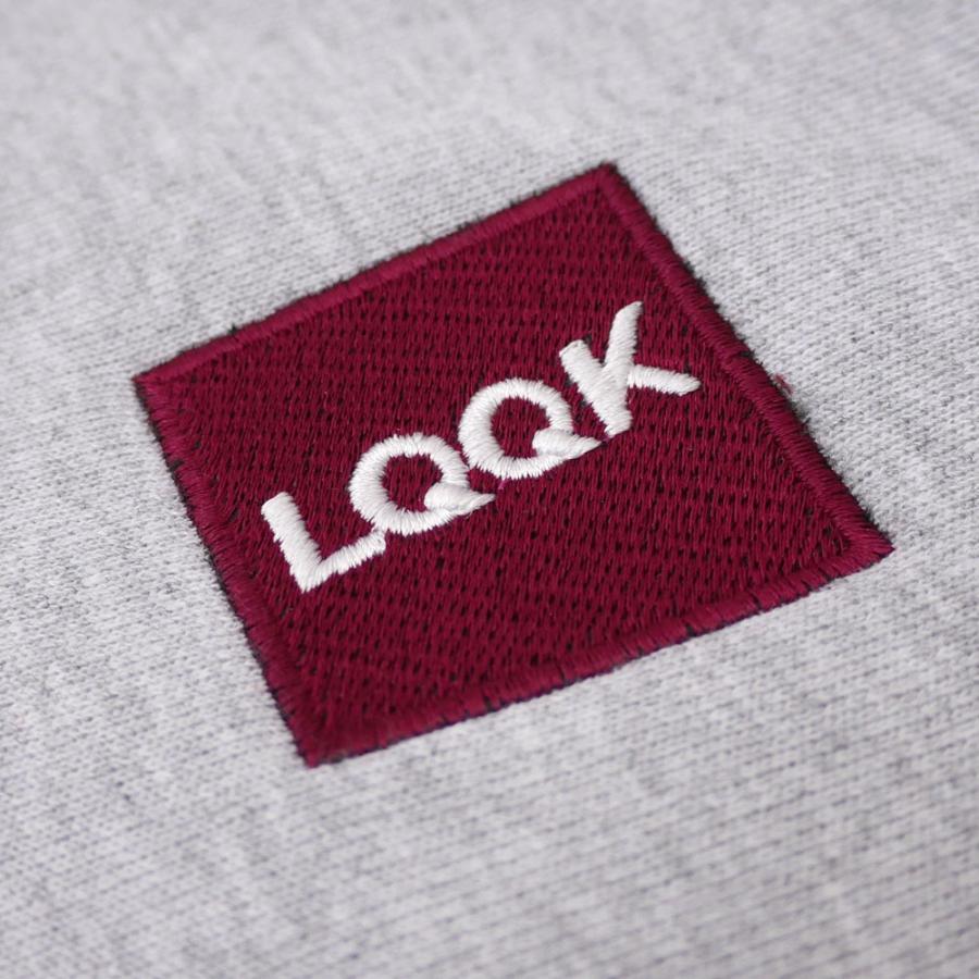 【新品未使用】LQQK STUDIO ルックスタジオ パーカー フーディー LQQK STUDIO(ルックスタジオ)/ SIGNATURE SNAP FLEECE HOODIE