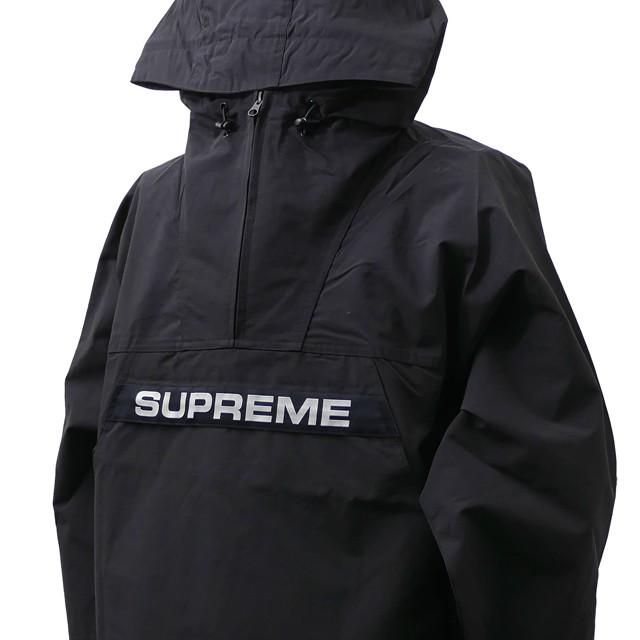【ほぼ新品】シュプリーム ゴアテックス アノラック ジャケット ブルゾン 黒 L SUPREME アノラックゴアテックスブラックS