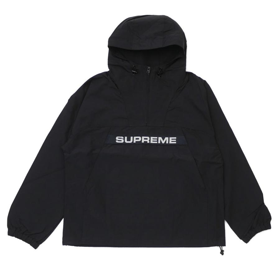 ジャケット・アウター supreme heavy nylon anorak black L Supreme（シュプリーム） 新品 SUPREME Heavy Nylon Anorak アノラック