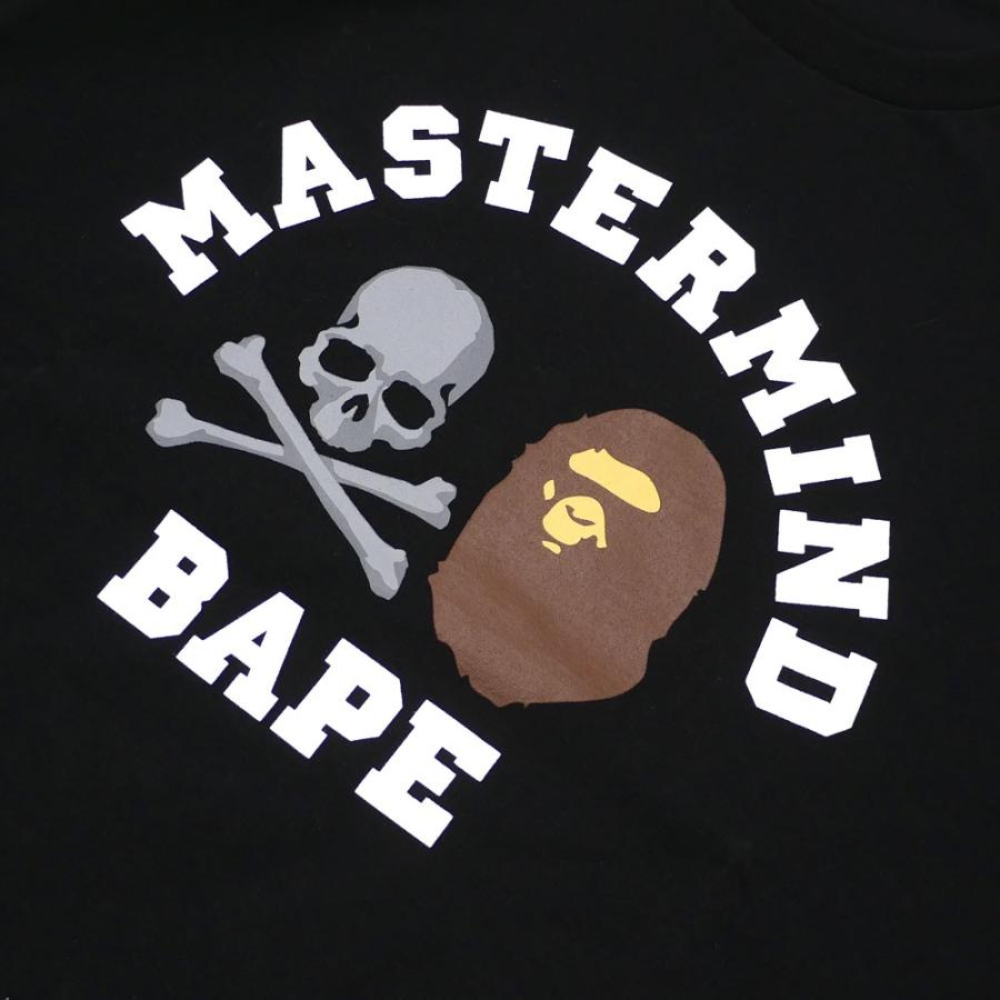 新品 マスターマインドジャパン mastermind JAPAN x エイプ A BATHING APE TEE #5 Tシャツ BLACK ブラック 黒 200008432051 半袖Tシャツ｜cliffedge｜03