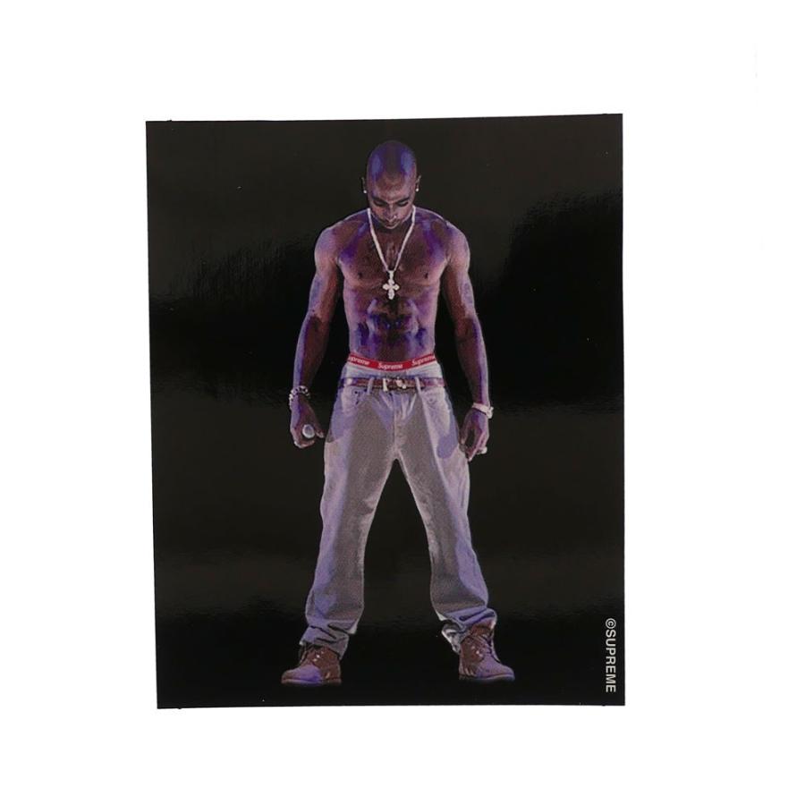 supreme 2Pac シュプリーム　２パック　ブラック Supreme 新品 シュプリーム SUPREME Tupac Hologram Tee 2PAC