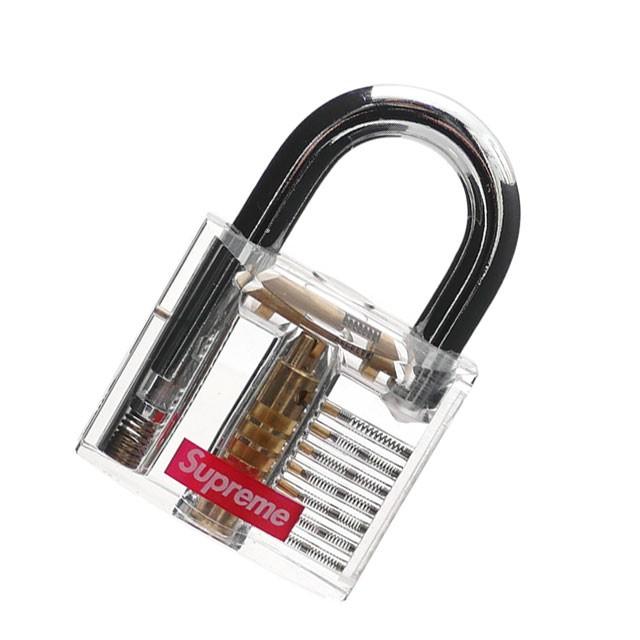 Supreme 新品 シュプリーム SUPREME Transparent Lock 南京錠 Supreme 新品 シュプリーム SUPREME Transparent Lock 南京錠
