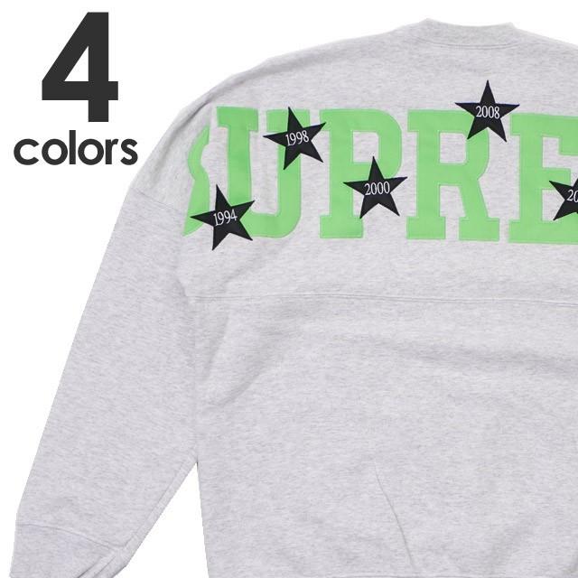 Supreme 新品 シュプリーム SUPREME Stars Crewneck スター クルー  