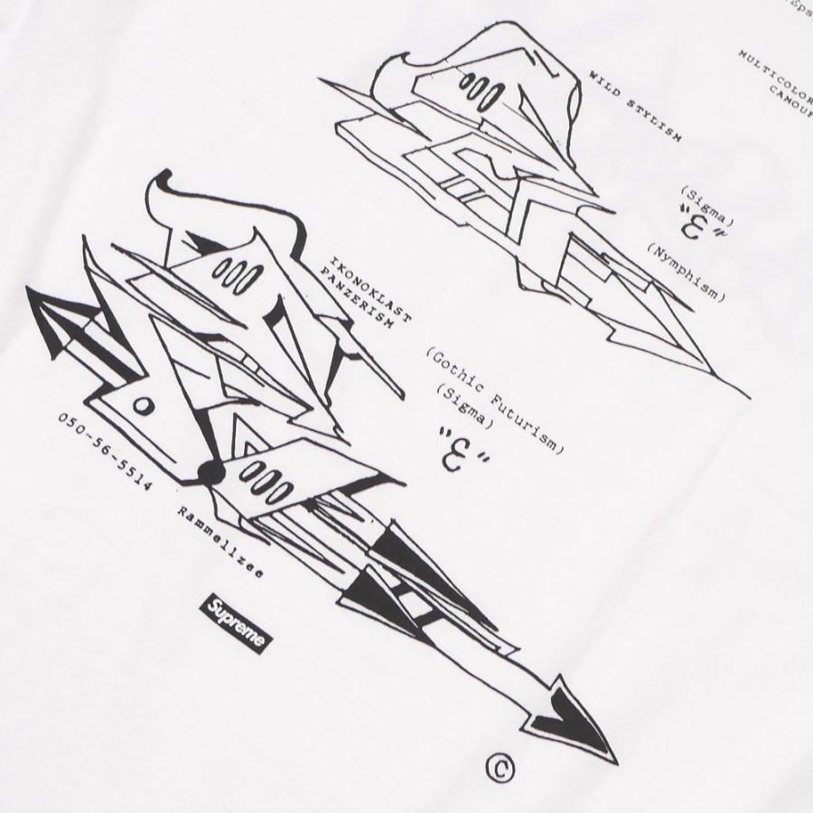 Supreme 新品 シュプリーム SUPREME Rammellzee Tag Tee ラメルジー T 