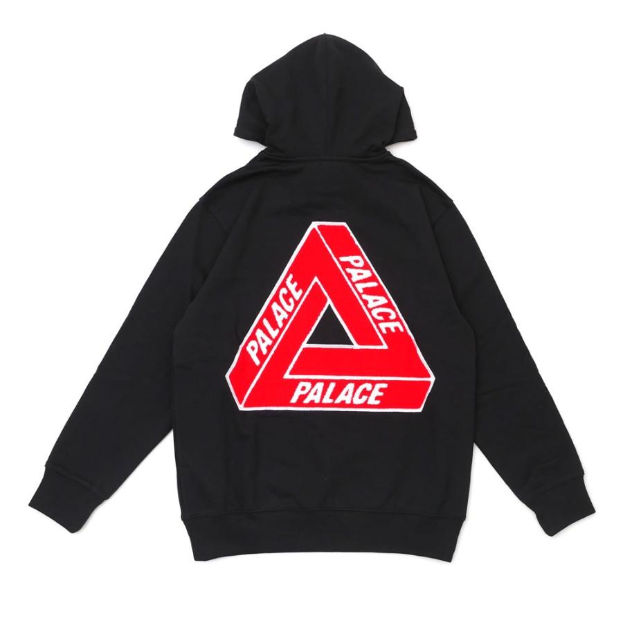 新品 Palace Skateboards TRI-CHENILLE HOOD BLACK 211000725041 SWT 