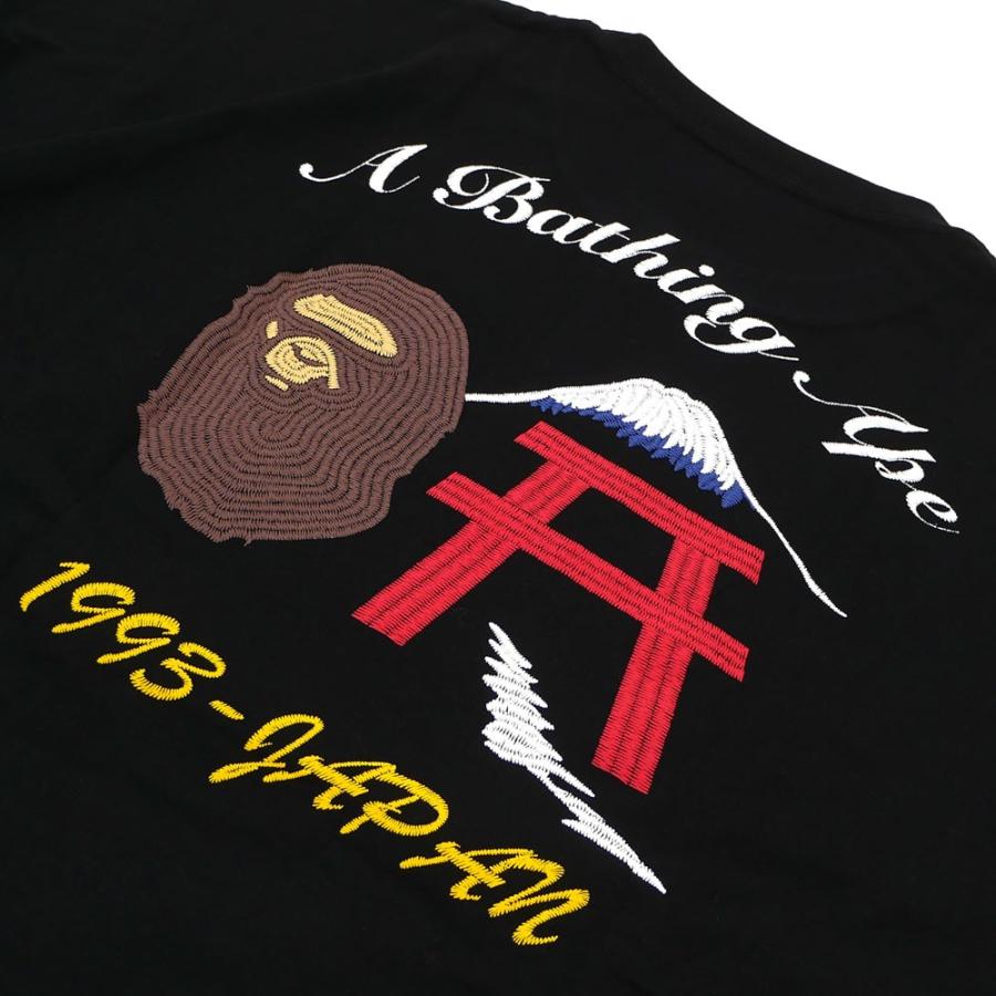 A BATHING APE 新品 エイプ EMBROIDERY STYLE JAPAN CULTURE TEE T 