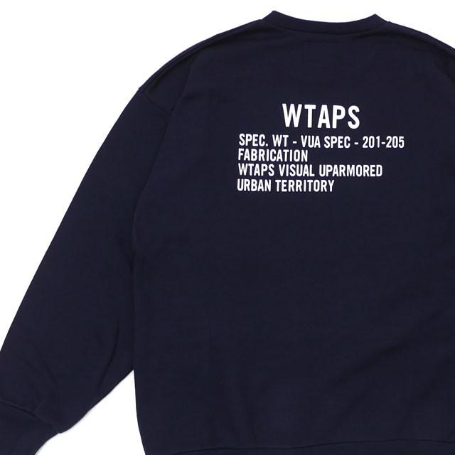 WTAPS 新品 ダブルタップス ACADEMY C NECK SWEATSHIRT クルーネック  