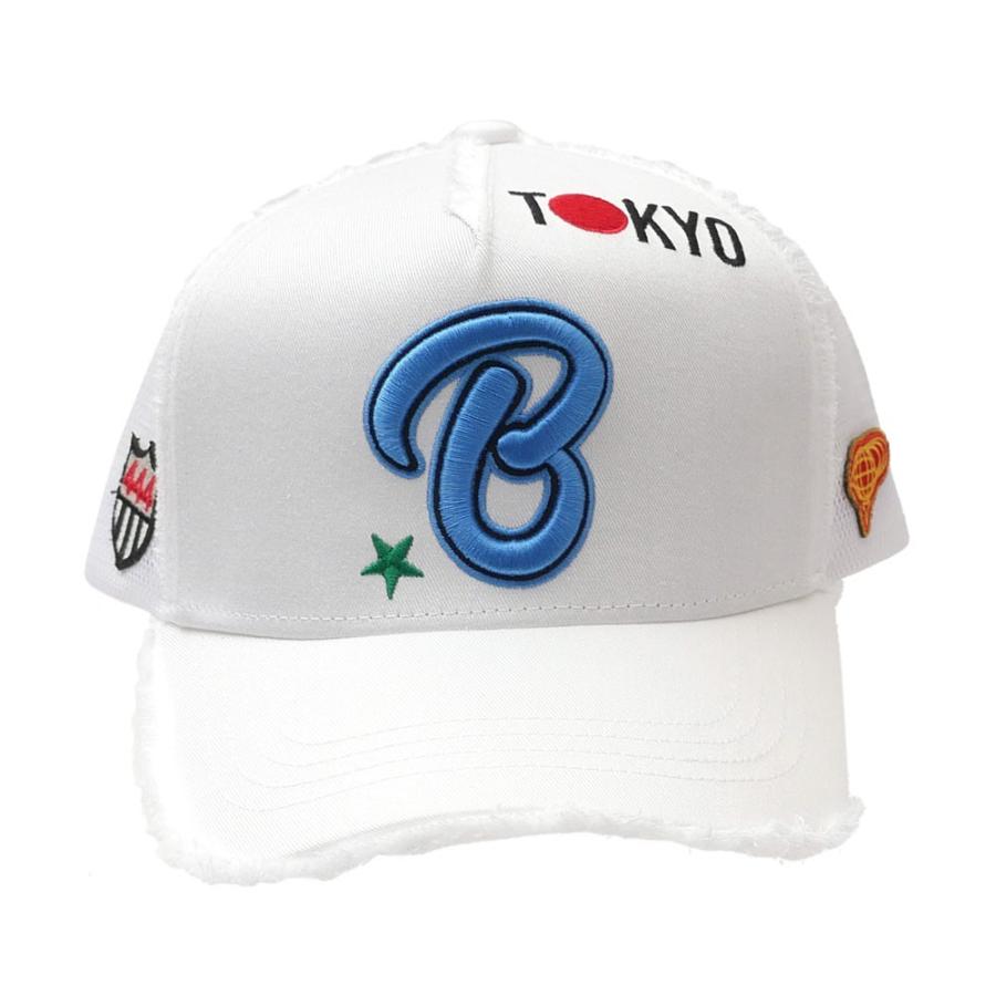 新品 ヨシノリコタケ YOSHINORI KOTAKE x ビームスゴルフ BEAMS GOLF MESH CAP 20 メッシュ キャップ WHITE ホワイト 白 251001419020 ヘッドウェア｜cliffedge｜02