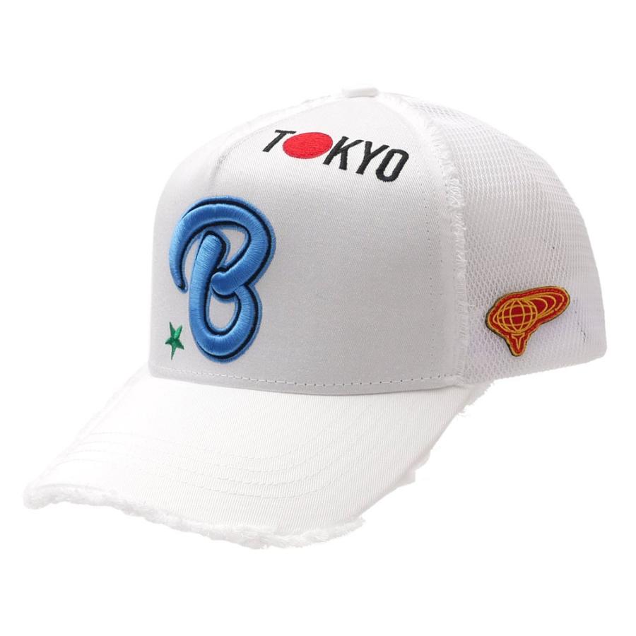 新品 ヨシノリコタケ YOSHINORI KOTAKE x ビームスゴルフ BEAMS GOLF MESH CAP 20 メッシュ キャップ WHITE ホワイト 白 251001419020 ヘッドウェア｜cliffedge｜03