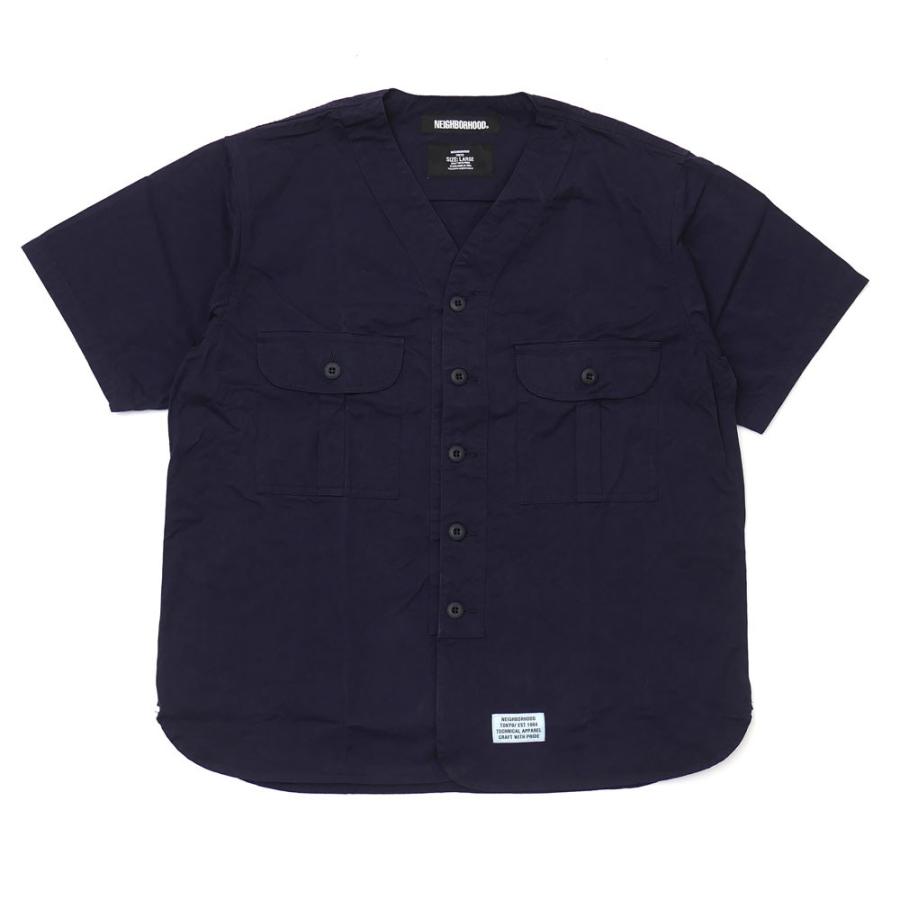 NEIGHBORHOOD 半袖シャツ NEIGHBORHOOD(ネイバーフッド) / 半袖シャツ/4/コットン/BLK