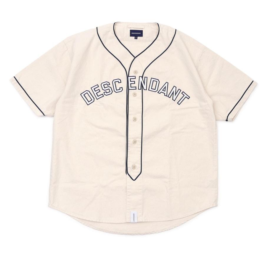 新品 ディセンダント DESCENDANT BLEEK B.B SS SHIRT ベースボール