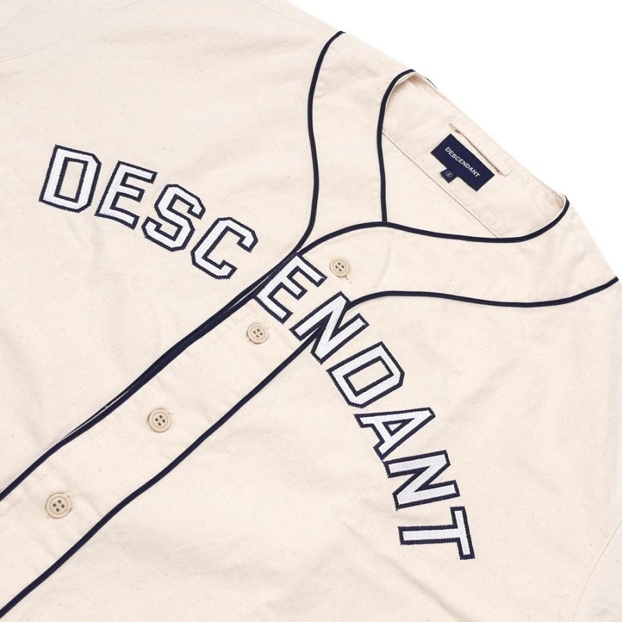 新品 ディセンダント DESCENDANT BLEEK B.B SS SHIRT ベースボール