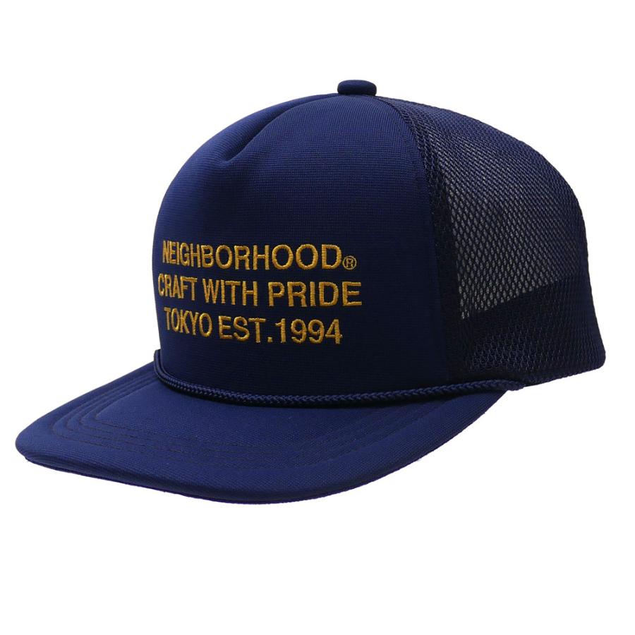 NEIGHBORHOOD ネイビー トラッカーキャップ neighborhood 19ss トラッカーキャップ ネイビー