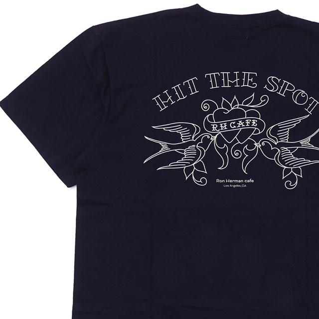 新品 ロンハーマン Ron Herman Cafe Original Tee Tシャツ Navy ネイビー 紺 半袖tシャツ クリフエッジ 通販 Yahoo ショッピング