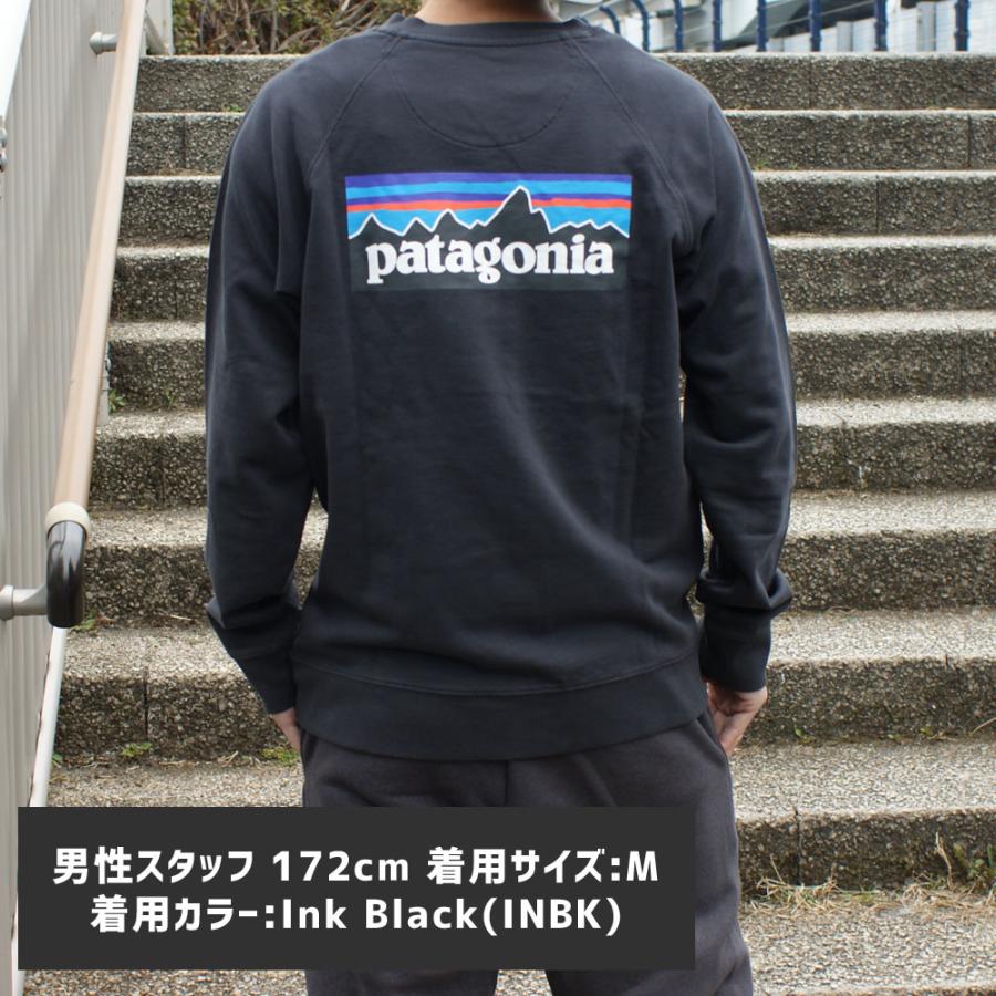 新品 パタゴニア Patagonia M's P-6 Logo Organic Crew Sweatshirt P-6ロゴ ロゴ オーガニック スウェット 39603 209000596141 SWT/HOODY｜cliffedge｜02