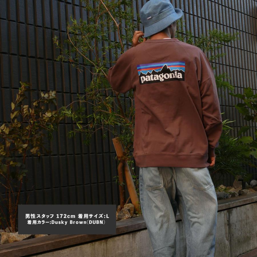 新品 パタゴニア Patagonia M's P-6 Logo Organic Crew Sweatshirt P-6ロゴ ロゴ オーガニック スウェット 39603 209000596141 SWT/HOODY｜cliffedge｜07