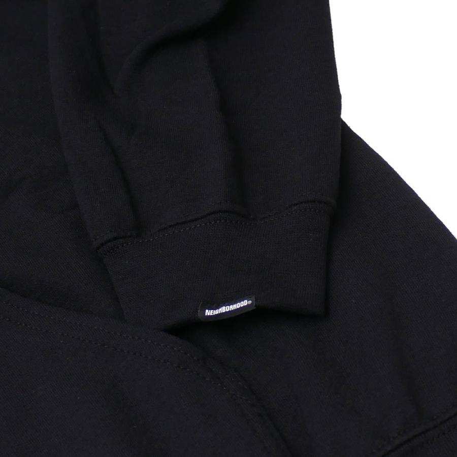 NEIGHBORHOOD 新品 ネイバーフッド CI/CE-HOODED.LS パーカー BLACK 