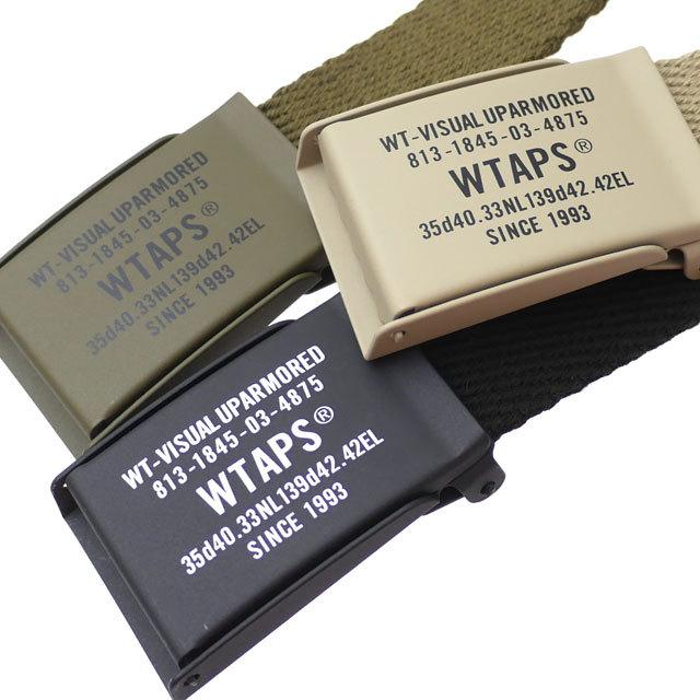 WTAPS 2023FW GIB BELT BLACK ベルト WTAPS ダブルタップス GIB BELT ガチャ ベルト ブラック系【中古