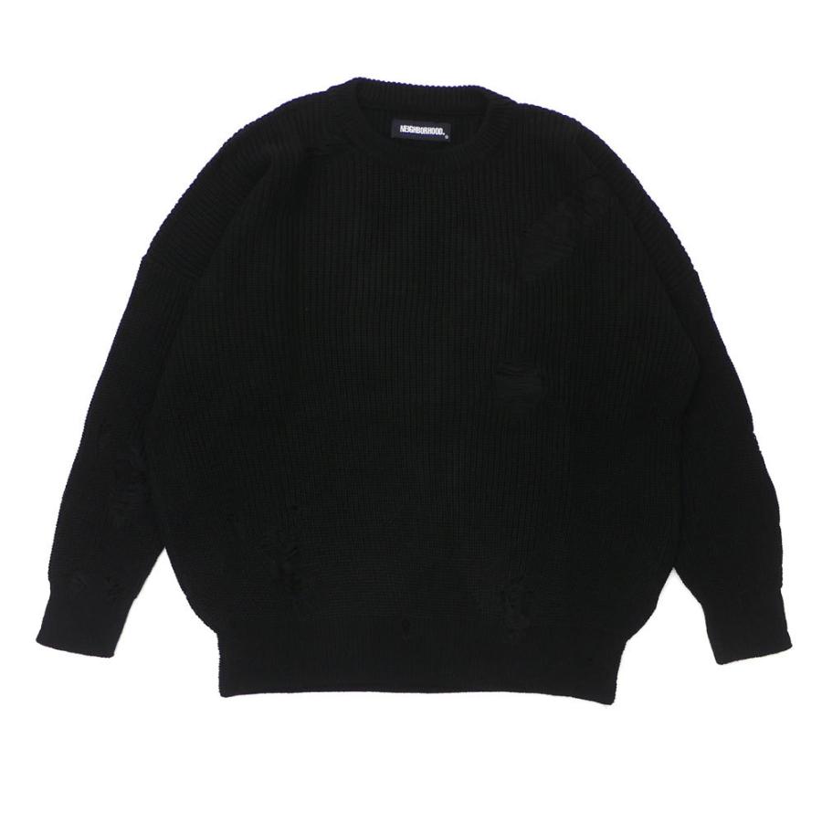 NEIGHBORHOOD 新品 ネイバーフッド SAVAGE.CREW/A-KNIT.LS NEIGHBORHOOD 新品 ネイバーフッド SAVAGE.CREW/A-KNIT.LS
